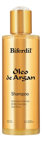 Shampoo Biferdil Oleo De Argan Nutricion Intensa Anti-frizz