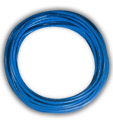 Cabo De Rede Interno 40m 40 Metros Internet Cftv Cat5e Azul