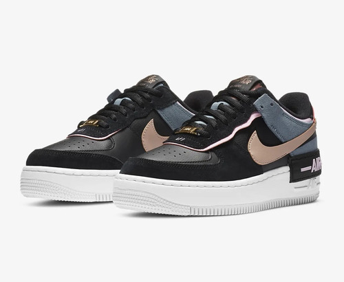 Tenis Nike Air Force 1 Shadow Red Bronze Originales