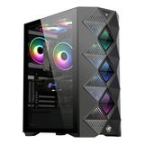 Gabinete Gamer Grande Draxen Ithan Argb Vidro Temperado 