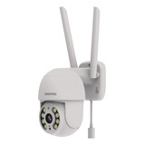 Camara Ip Seguridad De Exterior Wifi Daewoo Di-sc007 Color Blanco