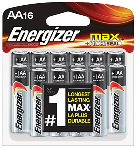 Energizer Max Premium Pilas Aa, Alcalinas Doble A De La Bate