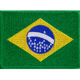 Patch Bordado Bandeira Brasil Todos Estados Brasileiros Ban1