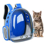 Mochila Transportadora Mascota Gato Perro Vista Panorámica 