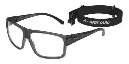 Armação De Óculos Mormaii Ancara M6126d2261 Fumê Translúcido