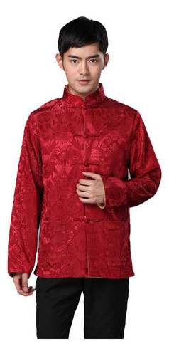 Tang Suit, Ropa Tradicional China Para Hombre, Camisa Y Chaq