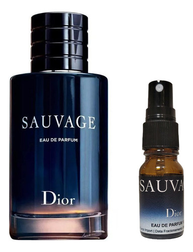 Dior Sauvage Edp Perfume Masculino 10ml Nota Amadeirado Aromático