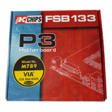 Placa Madre Pc Chips Fsb 133 Mod. M789. Nuevo Sin Uso. 