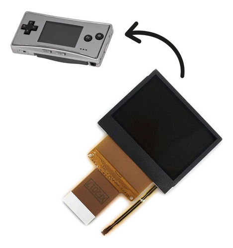 Pantalla Display Originl Lcd Para Gameboy Micro Gbm
