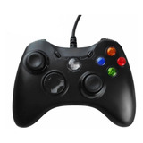 Control Alámbrico Para Pc Conexión Usb 2.0 Diseño Xbox 360 Color Negro