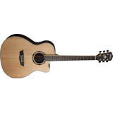 Guitarra Electroacústica Apprentice Natural Washburn Ag70ce