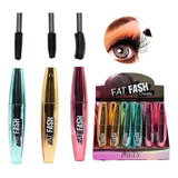 Rimel Mascara Pestañas Negra Fat Fash Mely Original 12ml