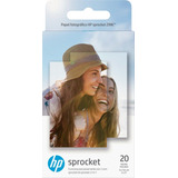 Papel Fotográfico Para Hp Sprocket Zink 5 X 7,6cm 20 Hojas