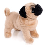 Boni Animal De Peluche De Pug Marrón De 12.5 Pulgadas, Pel.