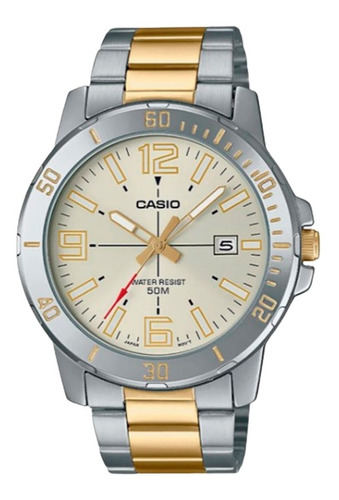 Reloj Casio Caballero  Mtp-vd01sg-9bvcf 