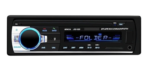 Auto Estereo Reproductor Mp3 Bluetooth Manos Libres Control