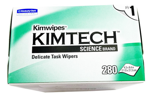 Lenços Limpeza Anti Estático Kimtech Multiuso  280 Folhas