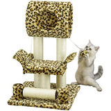 Casa En Condominio Go Pet Club Cat Tree, 18 W X 17.5 L X 28 