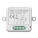 Módulo De Relé Domótico Wifi Switch 10a Tuya Life W