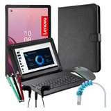 Capa Teclado + Mouse + Caneta Touch P/ Tablet Lenovo M9