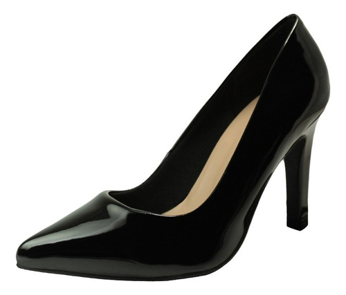 Scarpin Salto Alto Tamanhos 41,42,43 Vz Preto Mod. 4099