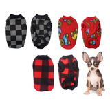 Kit 3 Roupa Pet Frio Mini Micro Filhote Chihuahua Pinscher