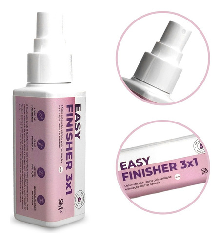 Finalizador Easy 3x1 Finisher Sm Lash P/ Extensão De Cílios
