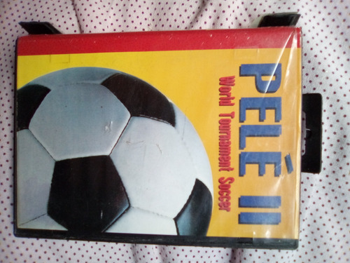 Pbe Juego Sega Pelé 2 World Tournament Soccer Caja Rota.