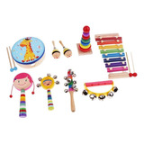 Instrumentos Musicales Para Niños Toys Girl-9 Pcs-1