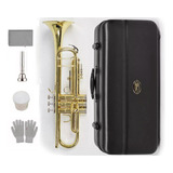 Trompeta Profesional Lincoln Deluxe Lwtr1402 Estuche 
