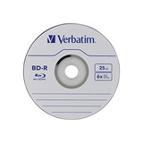 Verbatim 25 Gb 6x Blu-ray De Una Sola Capa Grabable Bd-r-25 