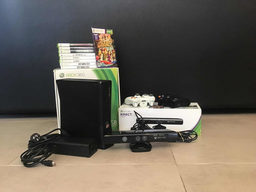 Xbox 360 4gb + 2 Joystick + Kinect + 9 Juegos