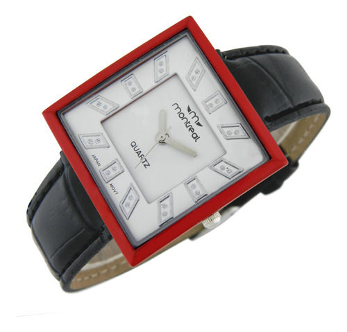 Reloj Montreal Mujer Ml455 Caja De Metal Esmaltado