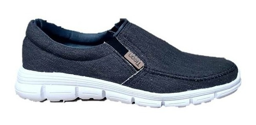 Zapatilla Pancha Nautica Elastico Lona Tigan Hombre 39 Al 45