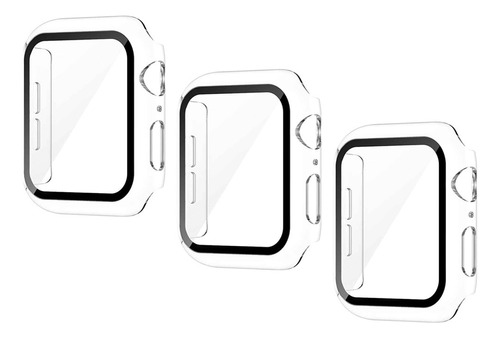 Pack X 3 Carcasa Protector Para Apple Watch Todas Las Series
