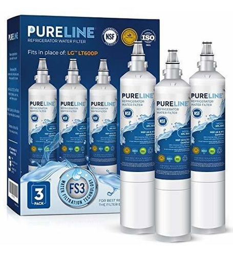 Pureline 5231ja2006a Reemplazo Del Filtro De Agua Para LG Lt