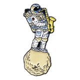 Pin Broche Metálico Astronauta Espacial Pop