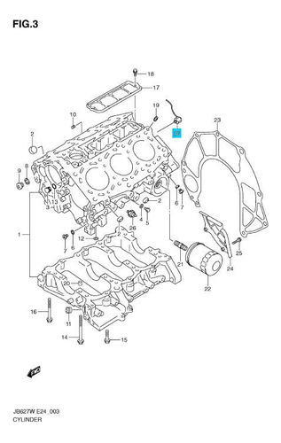 Sensor Detonacion Grand Vitara J3 2008 Suzuki Taiko Korea Foto 4