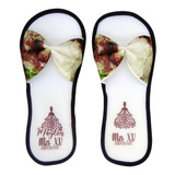 Pantuflas Personalizadas Boda Fiestas Eventos 20 Pares