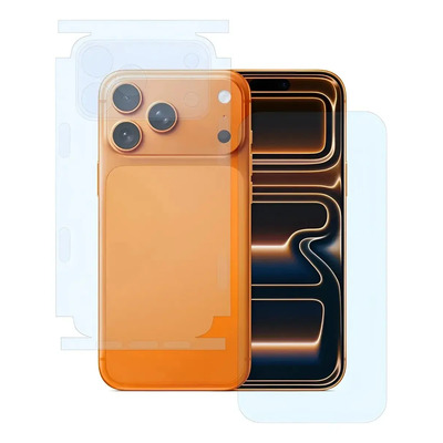 Kit de Micas de Hidrogel para iPhone 17 Pro Max: Delantera, Trasera y Lente | Meses sin interés