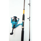 Combo Shimano Caña Fx 7 Pies +carrete 5000 20 Lb +30 Accesor