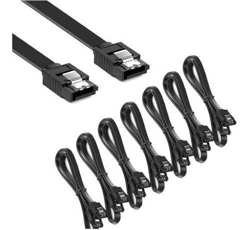 Cable Sata 3 /6gbps/ Negro /40cm