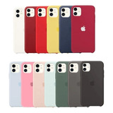 Carcasa Silicona Para iPhone 12 / 12 Pro Colores B19