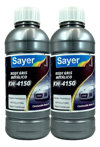 Body Gris  Revestimiento Automotriz Sayer Kw-4150 2 Pza