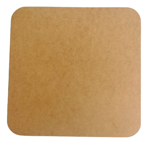 Bajo Plato Cuadrado De Mdf 30x30cm Grosor 3 Mm (50 Pzs)