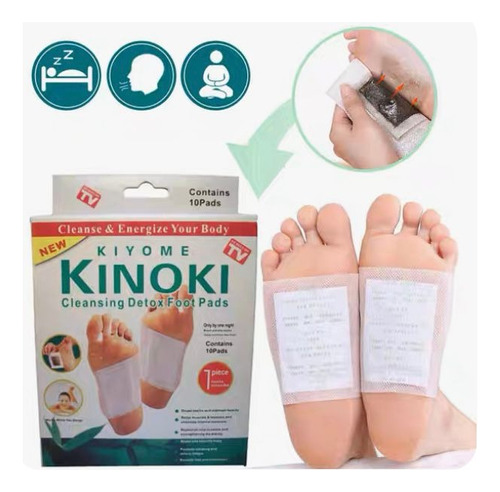 Parches Kinoki  Para Limpieza De Pies Elimina Toxinas