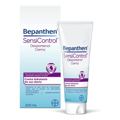 Crema Hidratante con Dexpantenol 200 ml Sensicontrol Bepanthen | Envío gratis