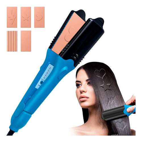 Plancha De Cabello Alisador De Pelo De Figuras Diferente 3d 