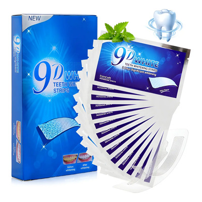 56 Tiras Blanqueadoras Dentales 9d White Higiene Bucal | MercadoLibre