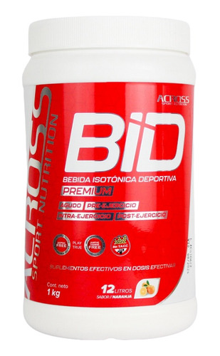 Bebida Isotonica Carbo Premiun Across 1 Kilo Bid